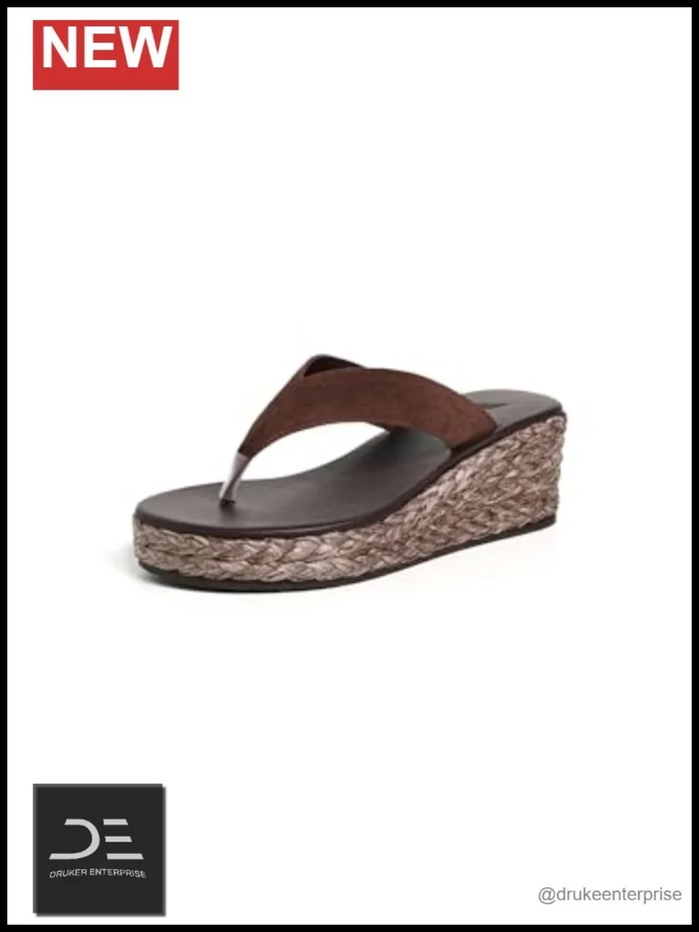 Raffia Wedge Sandals with Ankle Strap Slip On Leather